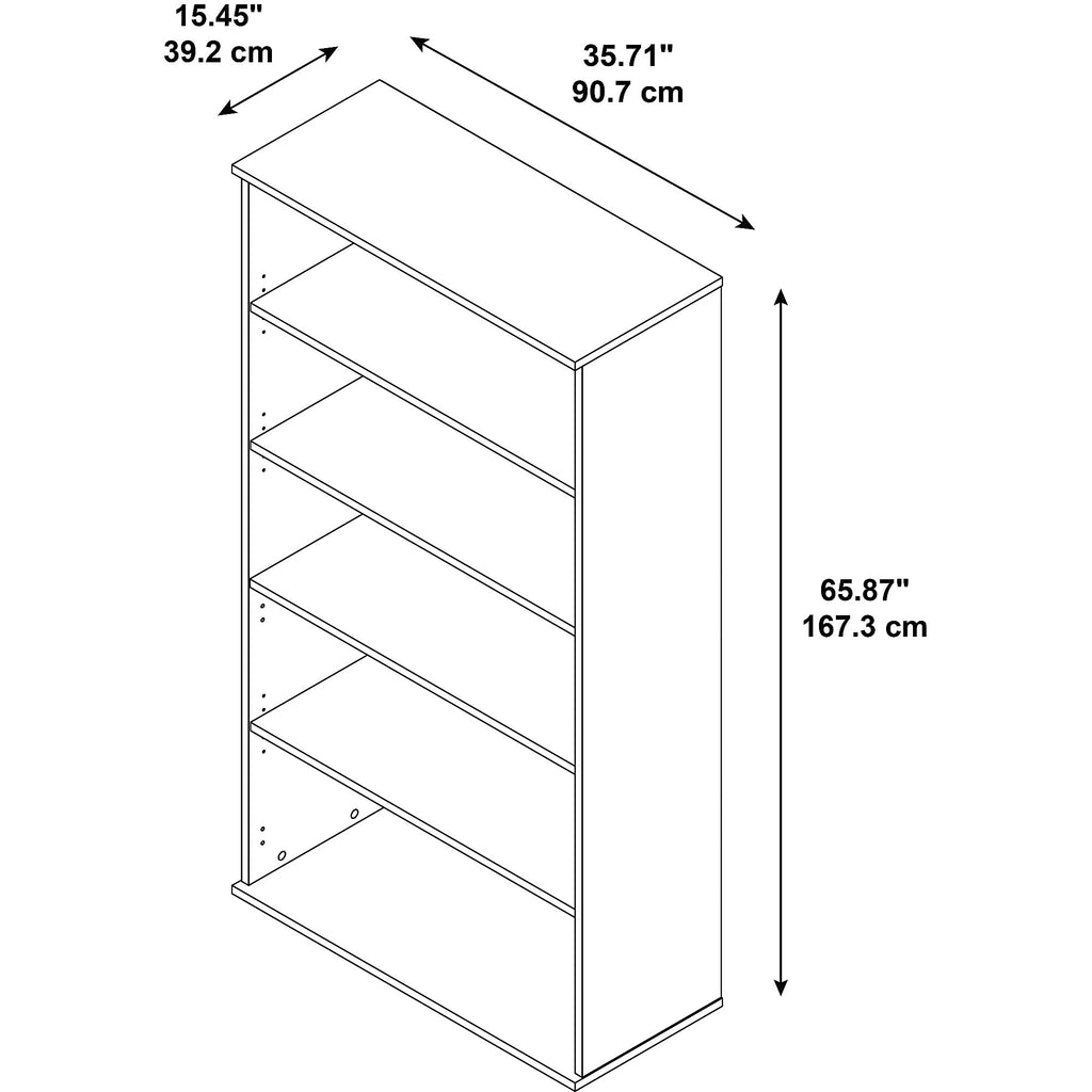 66H 5 Shelf Bookcase H66840