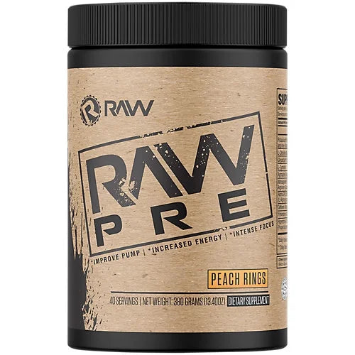 Peach Rings PreWorkout 13.40 Oz. 40 Servings I814456