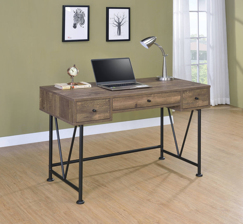 Rustic Oak Bookcase N96762