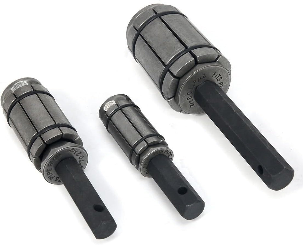 3-Pieces 1/18'' to 3-1/2'' Tail Exhaust Pipe Expander Kit with Storage Case D29798