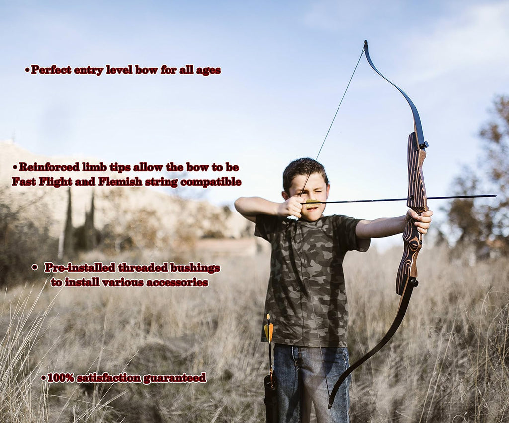 48" Takedown Recurve Bow, Draw Weight 14lb V455