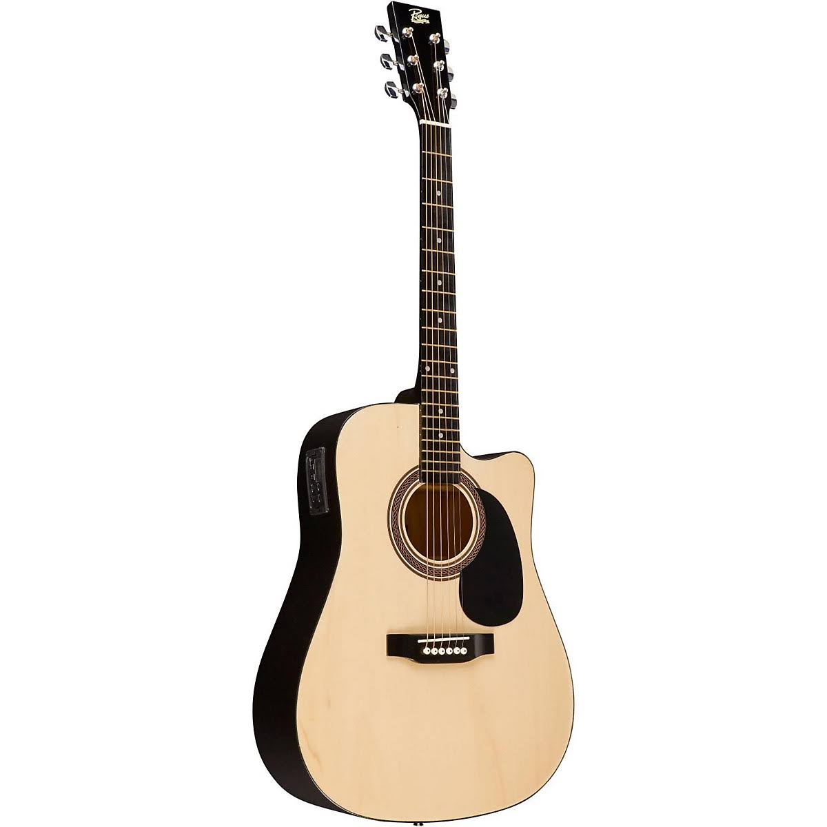 Natural Cutaway Acoustic-Electric Guitar T617337