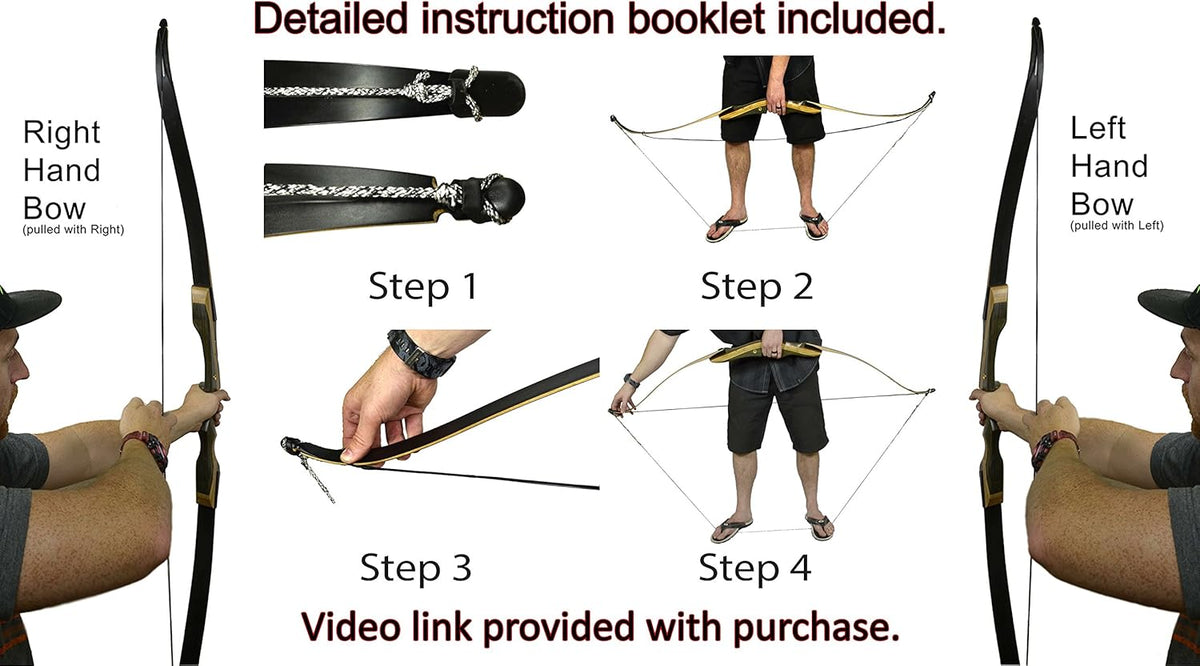 48" Takedown Recurve Bow, Draw Weight 14lb V455