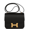 Black Epsom Leather Shoulder Bag M46376