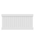 White Vinyl Privacy Fence Panel Kit W173