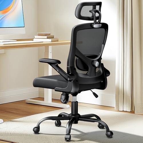 Ergonomic Mesh High Back Desk Chair with Headrest E56607