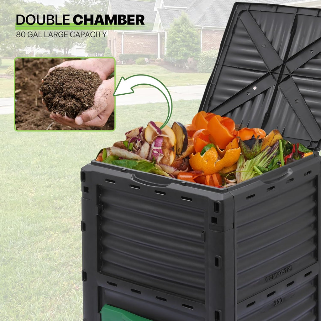 80 Gal BPA Free Compost Bin M175