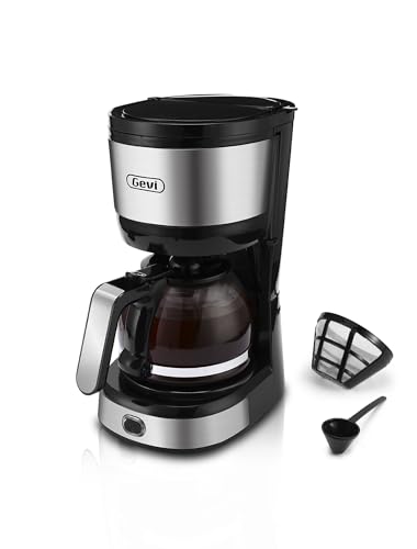 4-Cup Coffee Maker with Auto-Shut Off, Glass Carafe W240558