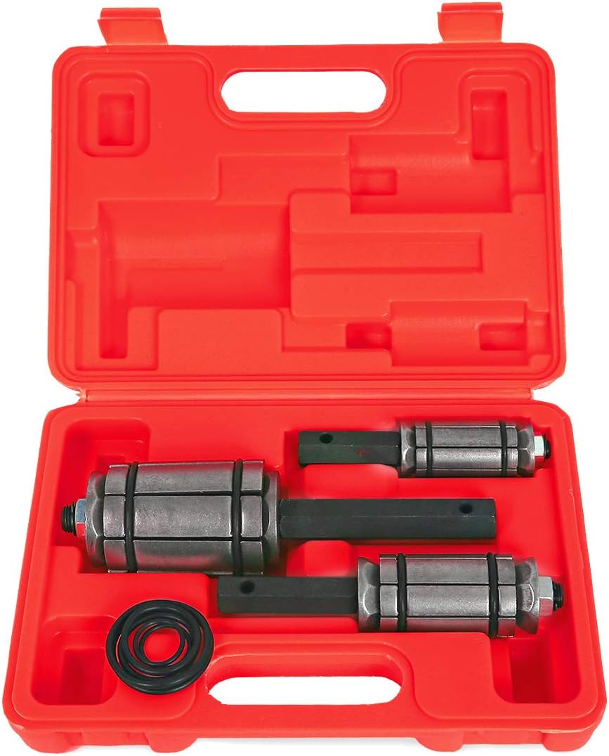 3-Pieces 1/18'' to 3-1/2'' Tail Exhaust Pipe Expander Kit with Storage Case D29798