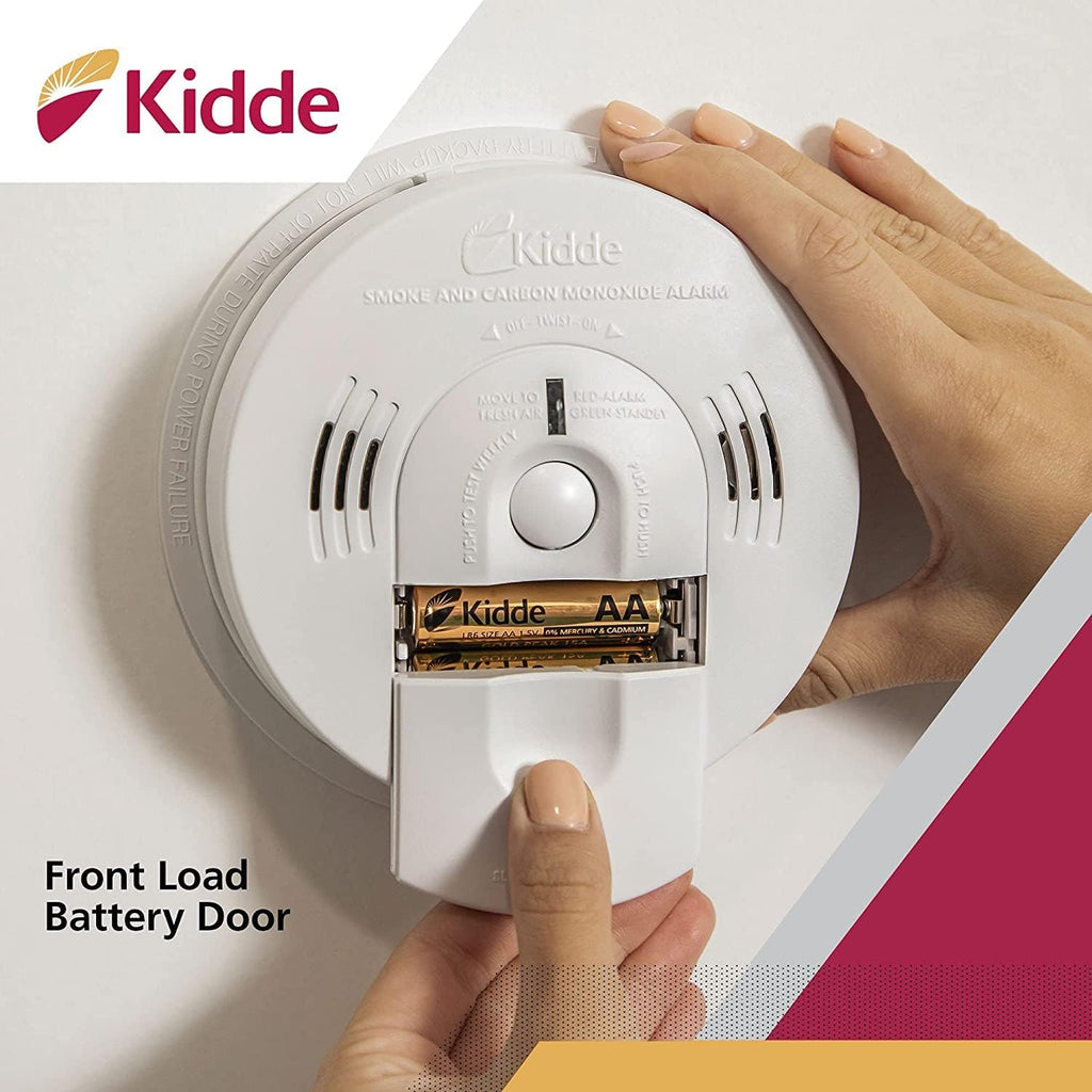 Hardwired Smoke & Carbon Monoxide Detector with Battery Backup, Pack of 2 A384