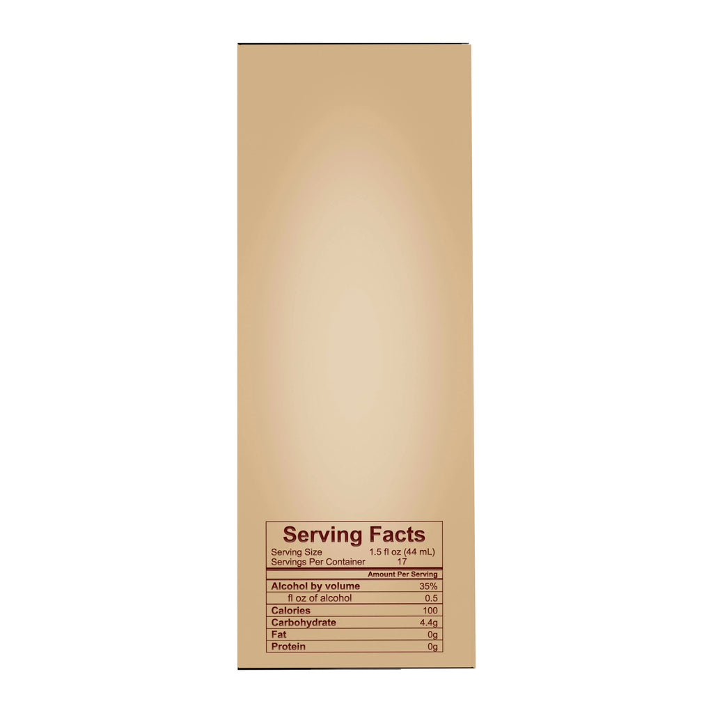 Vanilla Flavored Whisky, 750 ml, 35% ABV I36441