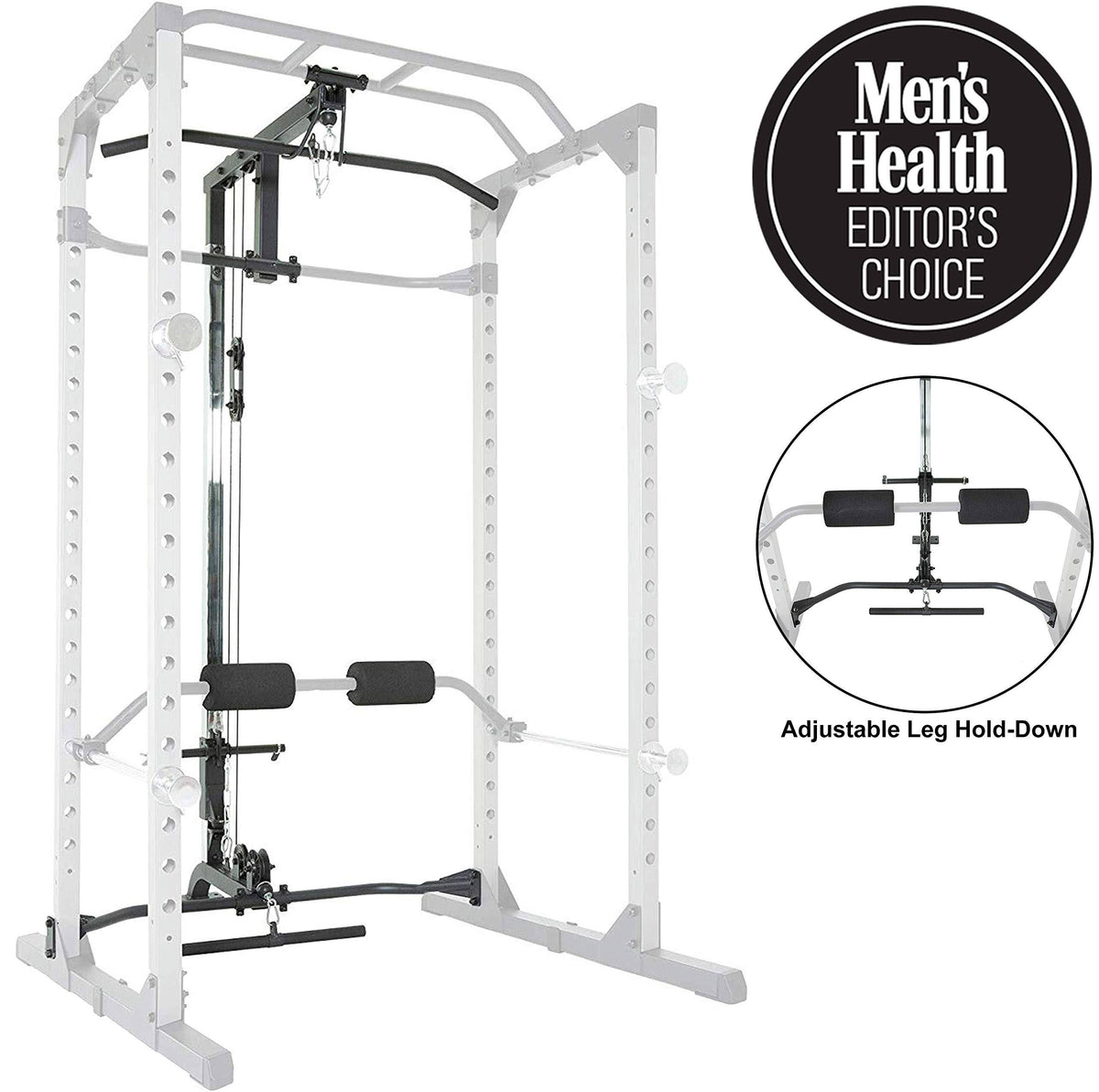 Power Cage with LAT Pull-Down Attachment and Leg Hold-Down X509
