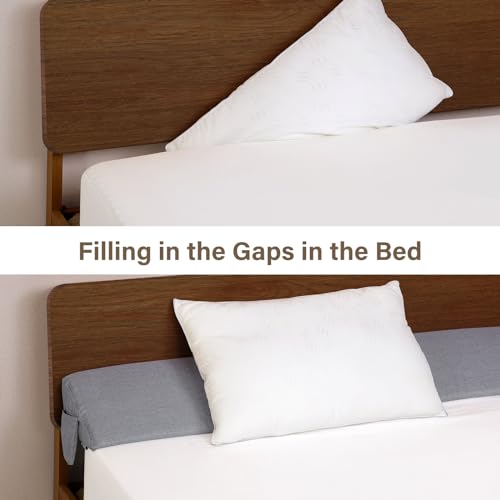 Grey 54"x10"x6" Full Bed Wedge Pillow H26888