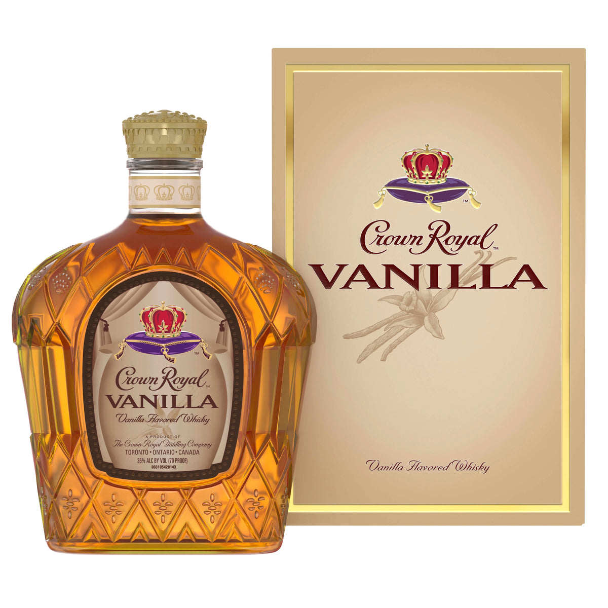 Vanilla Flavored Whisky, 750 ml, 35% ABV I36441