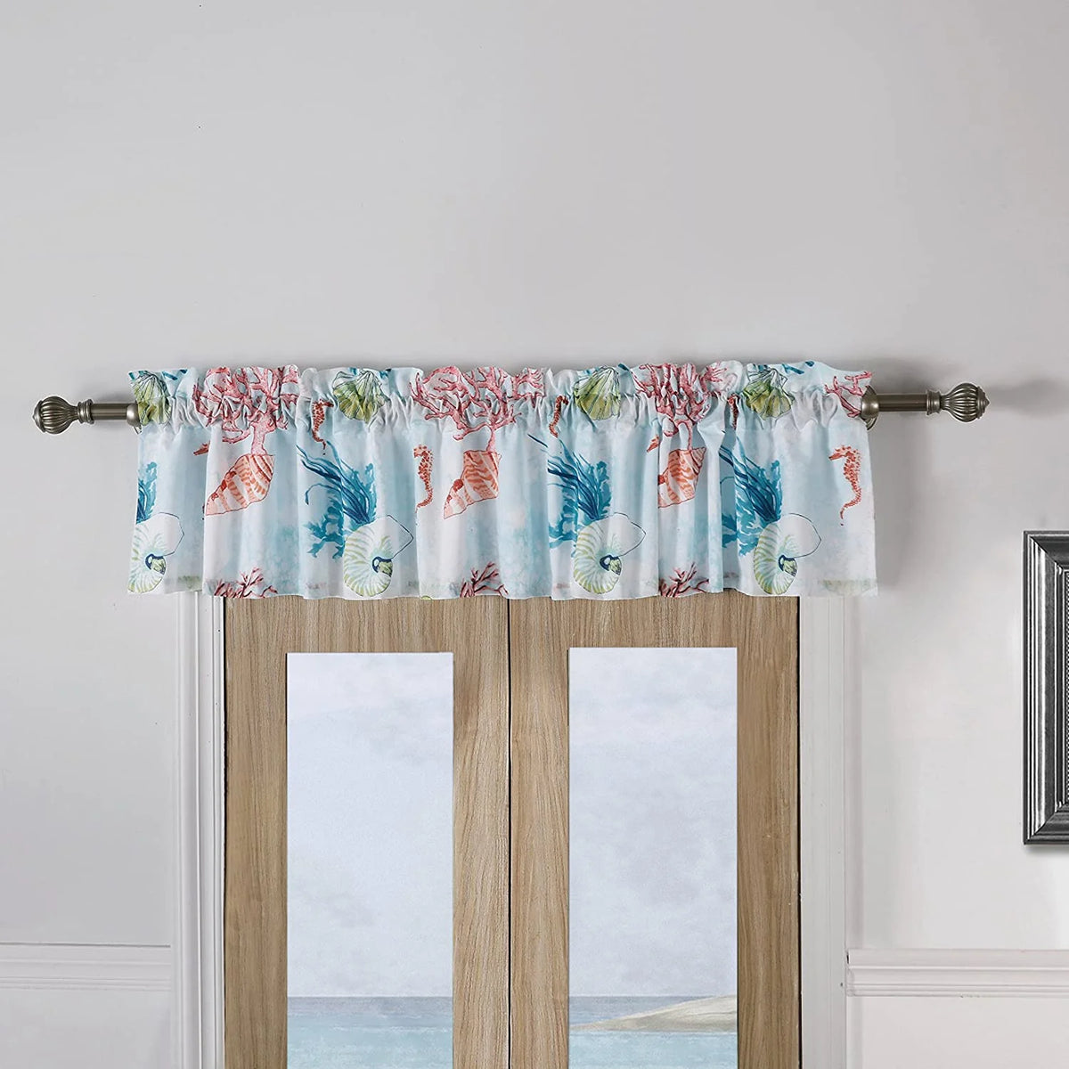 Multicolor Window Valance D817