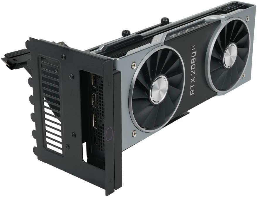 Vertical Graphics Card Holder Kit with 6.5in Riser Cable I68920