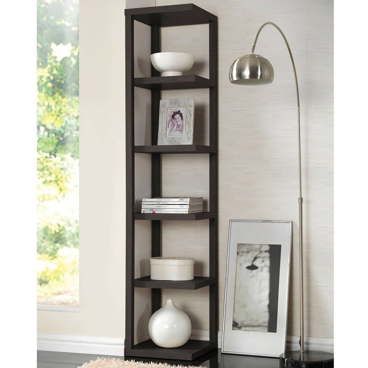 Cappuccino Bookcase D442