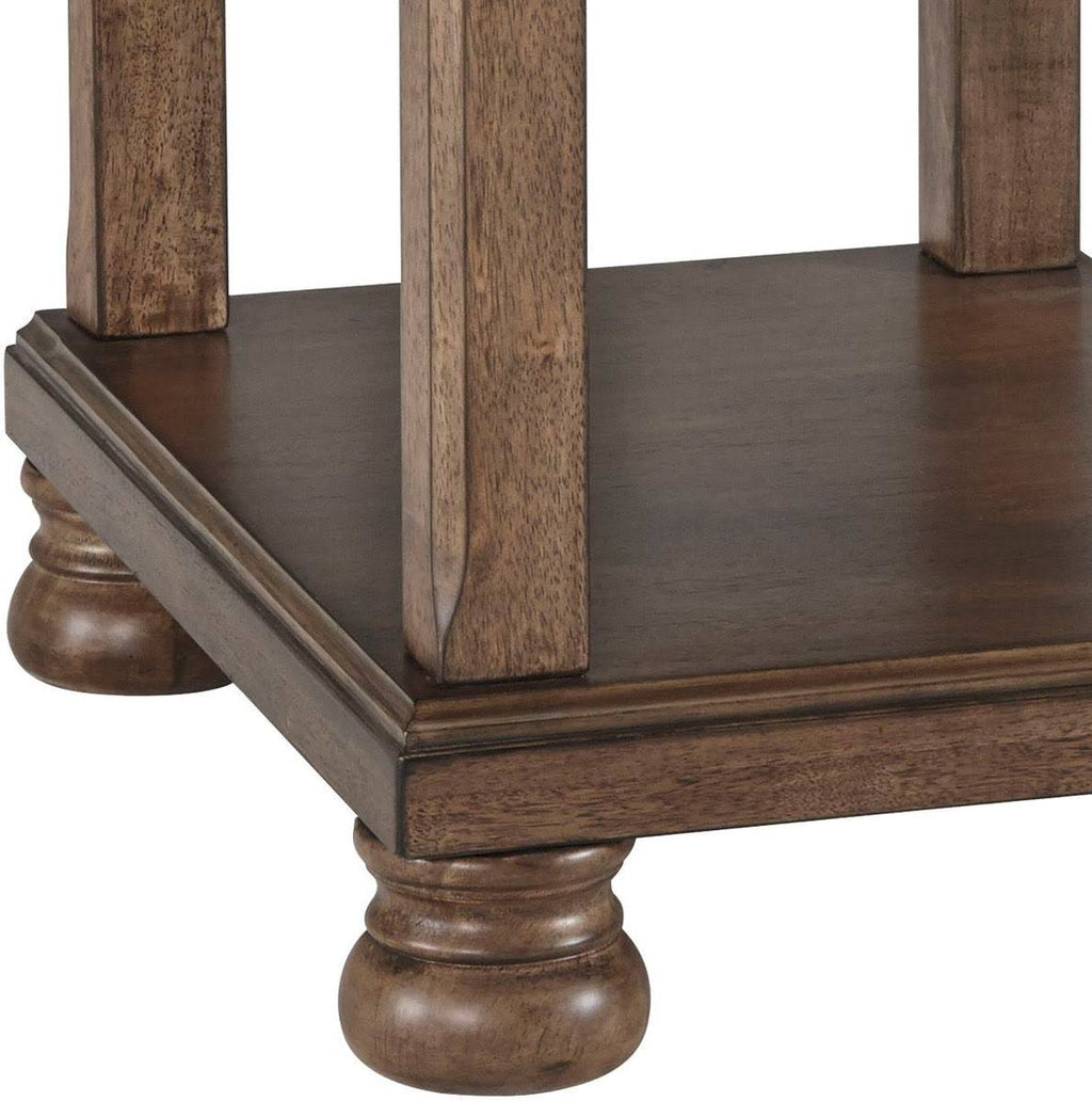 Medium Brown Chair Side End Table X876042