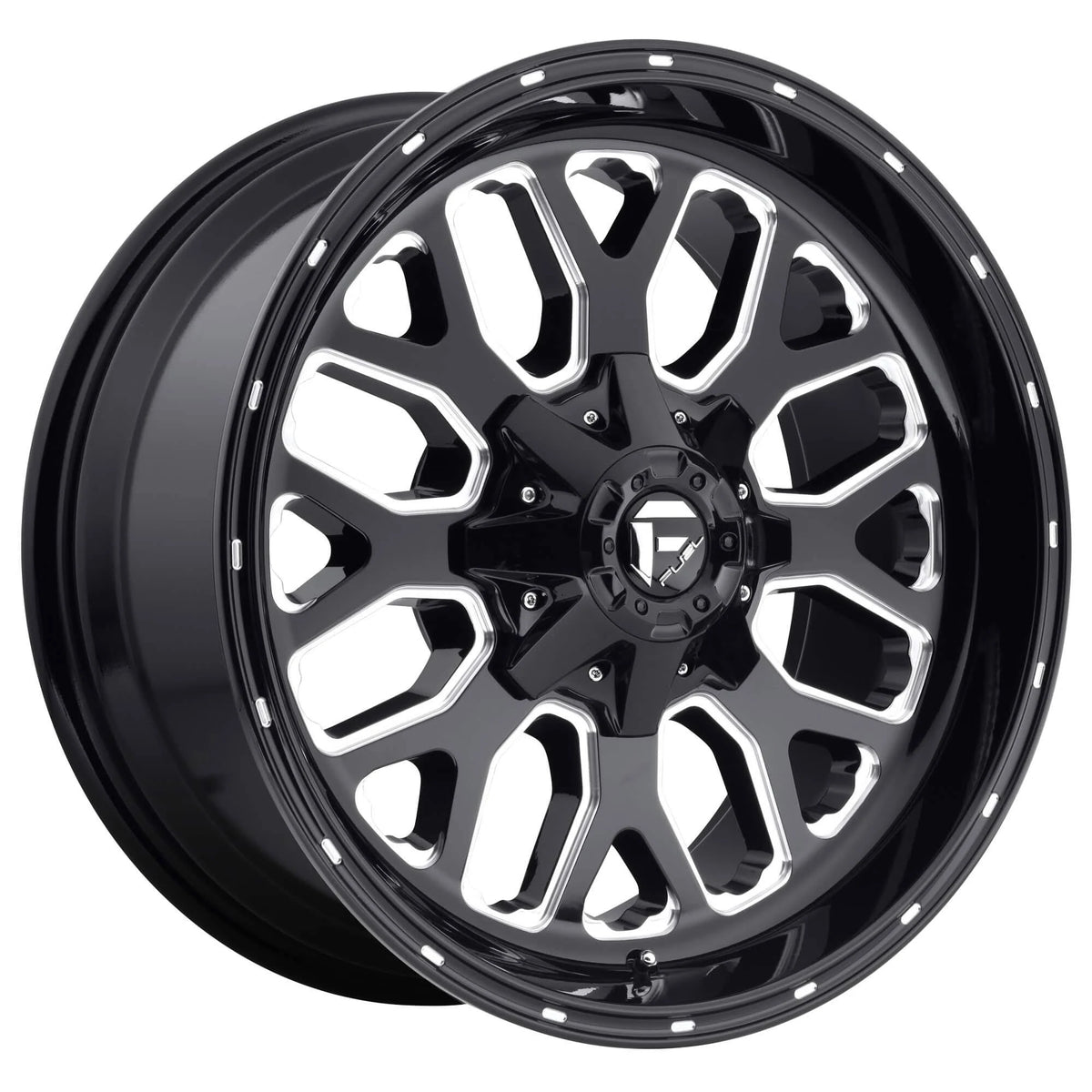 Gloss Black Milled 20x9 Wheel W44167