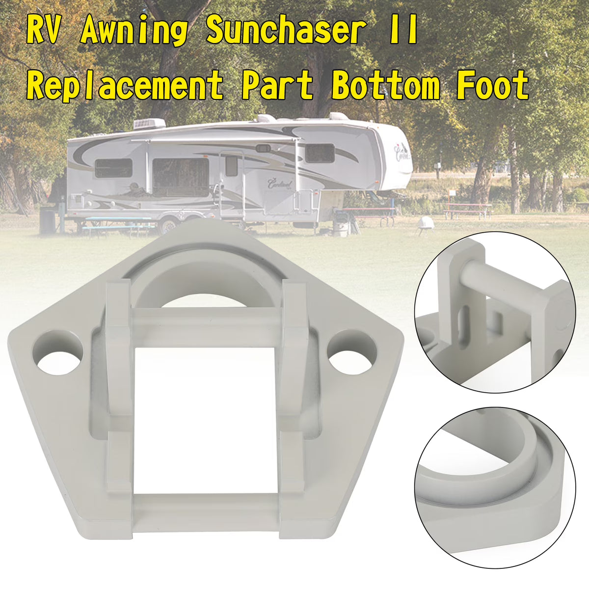 Aluminum RV Awning Hardware Bottom Bracket Replacement D938