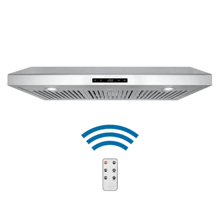 36 500 CFM Convertible Under Cabinet Range Hood with Digital Touch Controls D55272