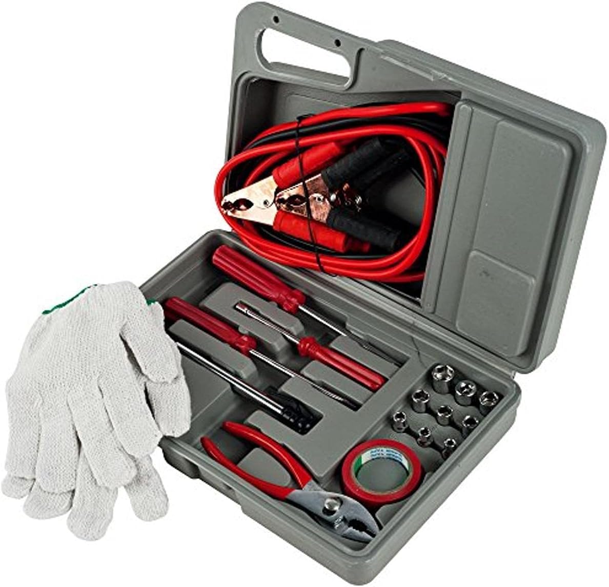 30 Piece Roadside Assistance Kit with Carrying Case Q8113