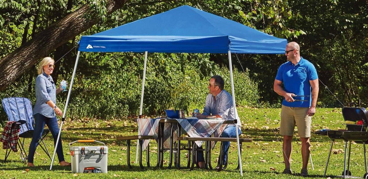 10' x 10' Blue Pop-up Canopy Z7127