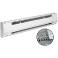 3 ft. 208V 750W White Electric Baseboard Heater I8625