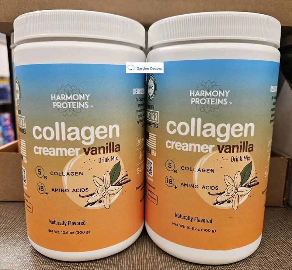 Collagen Creamer Vanilla Drink Mix 10.6oz Q89915