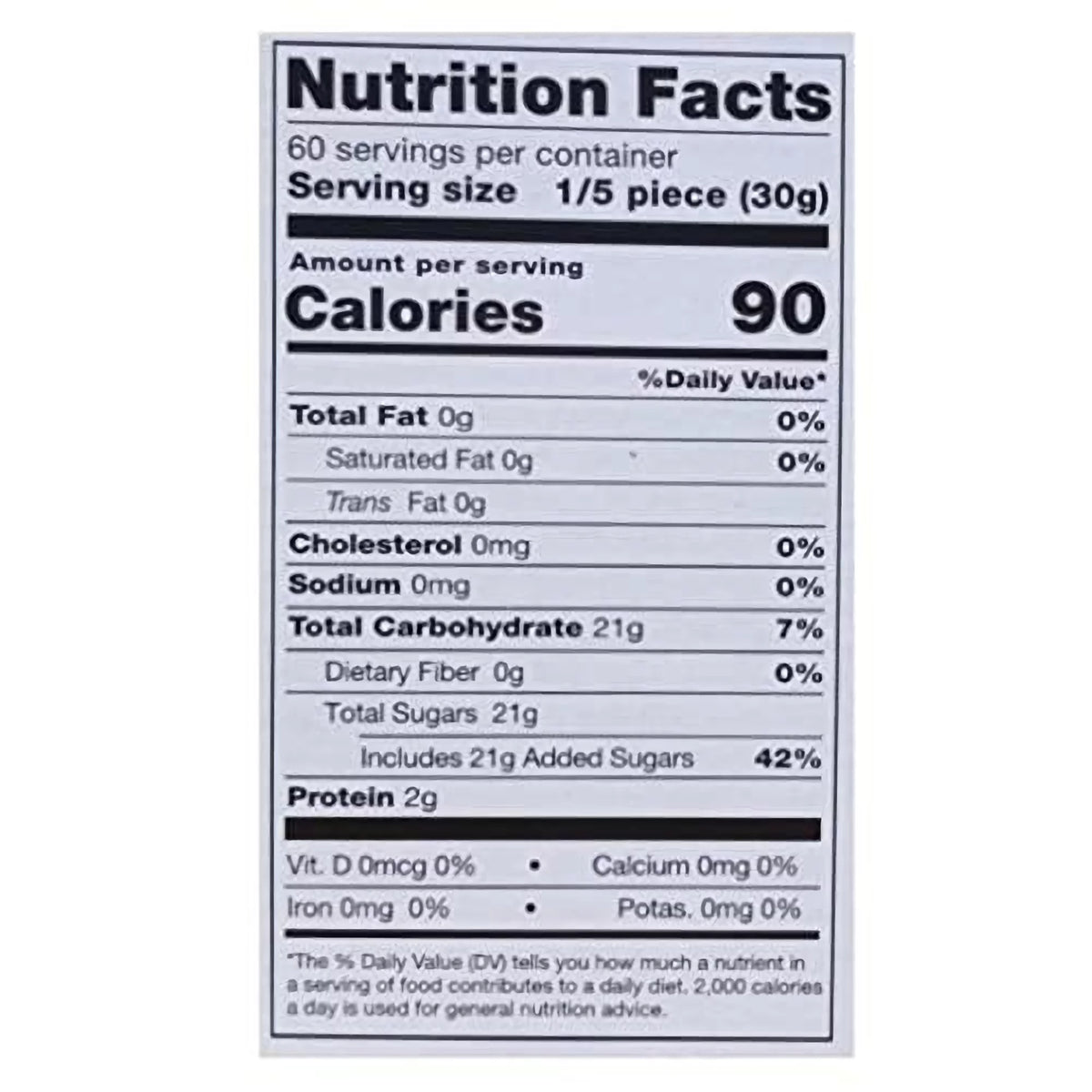 Green Apple & Strawberry Gummy 5.29 Ounce Pack of 4 J1973