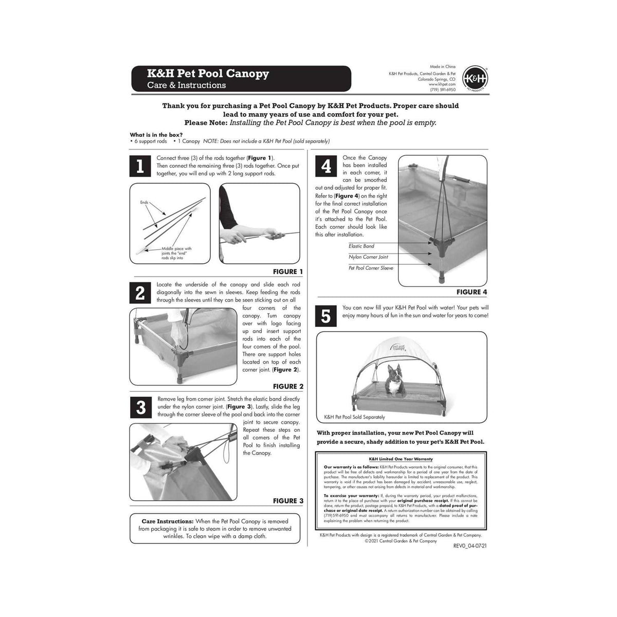 Pet Pool Canopy D592