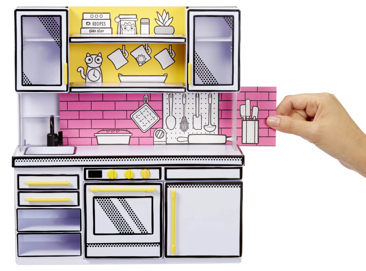 Mini Kitchen Playset with UV Light U382743