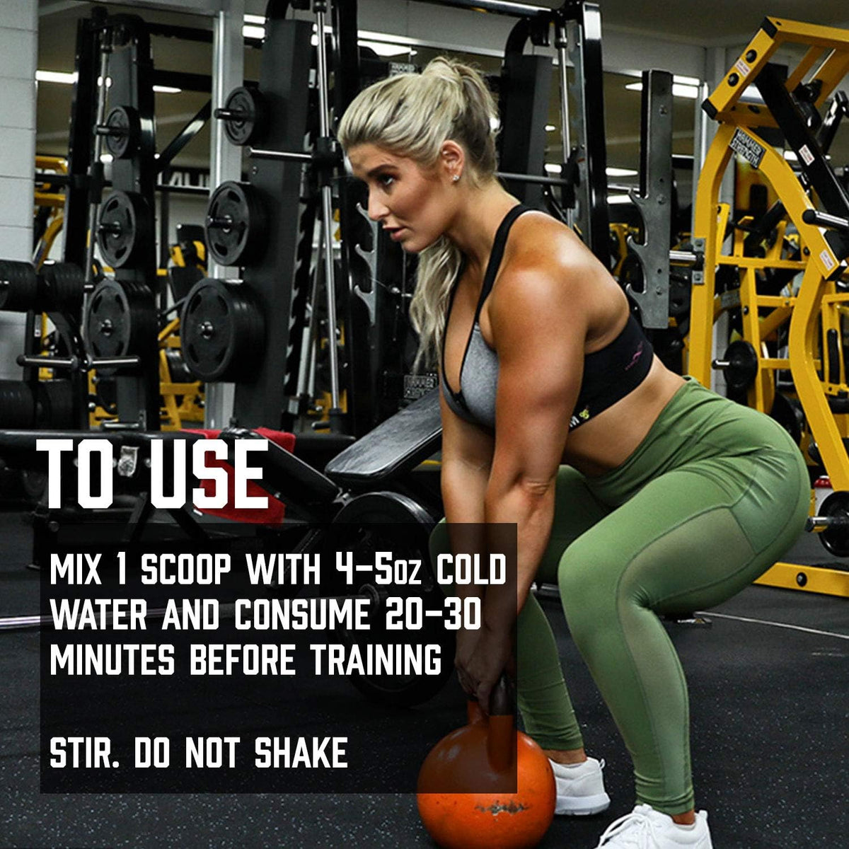 60 Servings Fruit Punch Pre Workout Supplement with Creatine and Beta-Alanine L6362