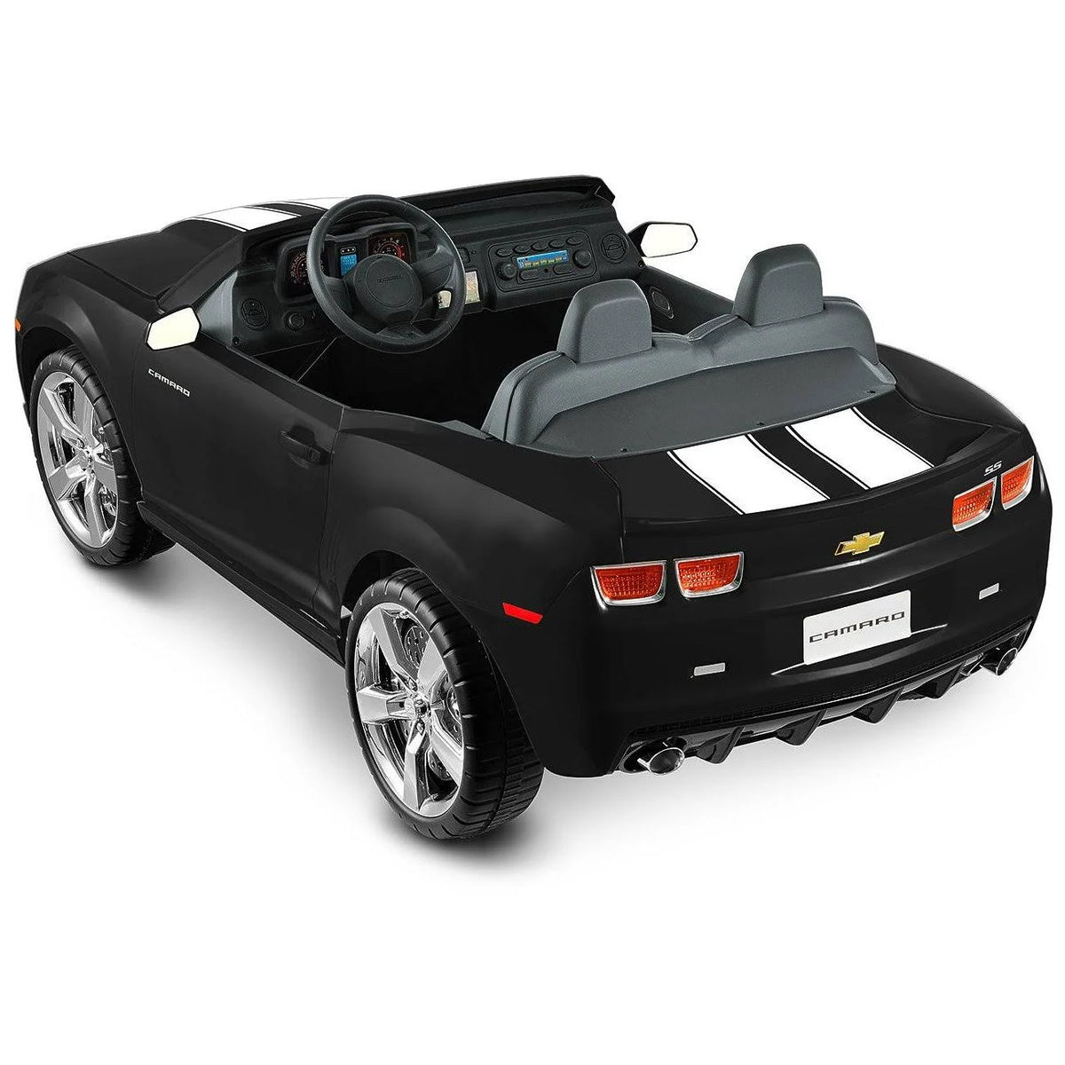 Black 2-Seater Camaro Ride-On Car X522