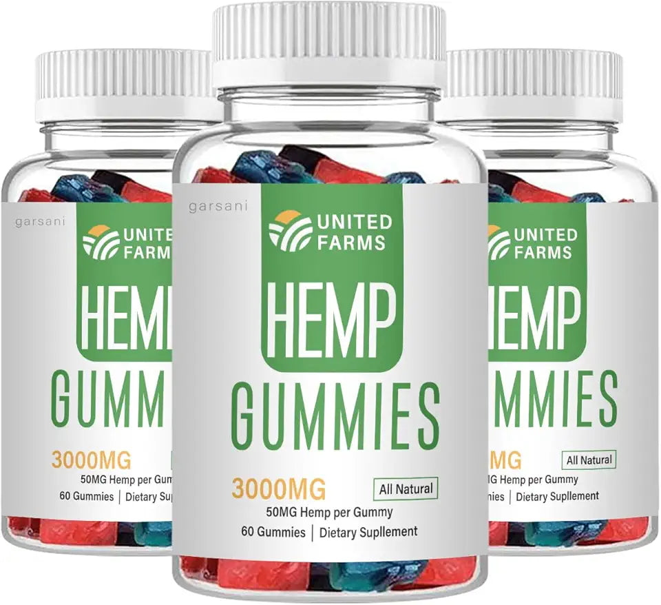 Hemp Gummies 3 Pack 180 Gummies T407063