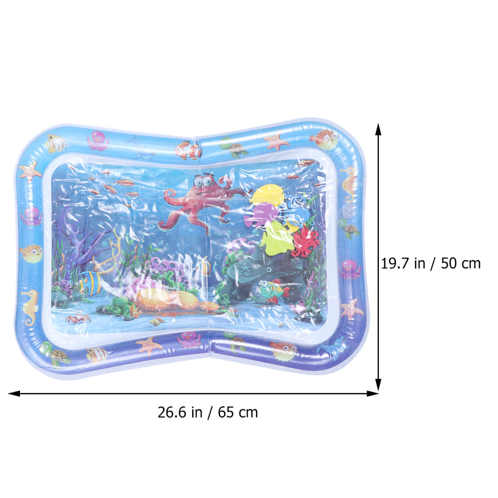 Inflatable Crawling Cushion Water Play Mat (Blue) M44086