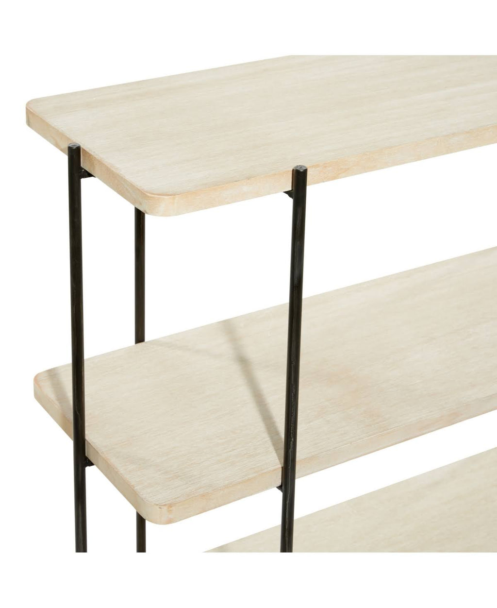 Beige Metal Console Table X25432