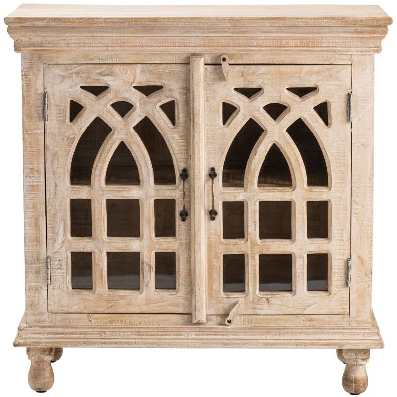 Light Mango Wood Cabinet K64698