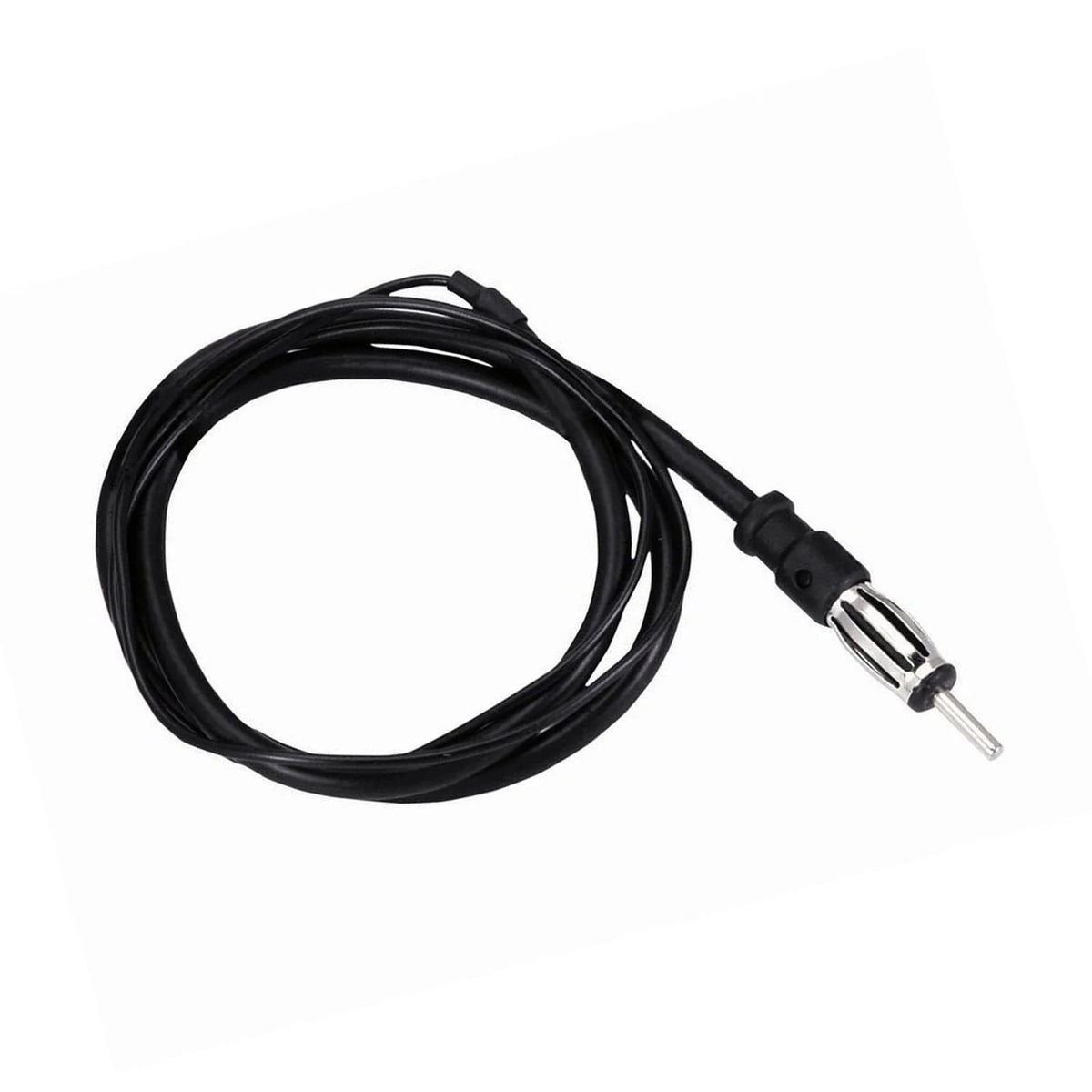 Black Marine Receiver Stereo with 6.5 Water-Resistant Loudspeaker 2-Pairs, Marine Antenna & 50' 16G Speaker Wire O3567