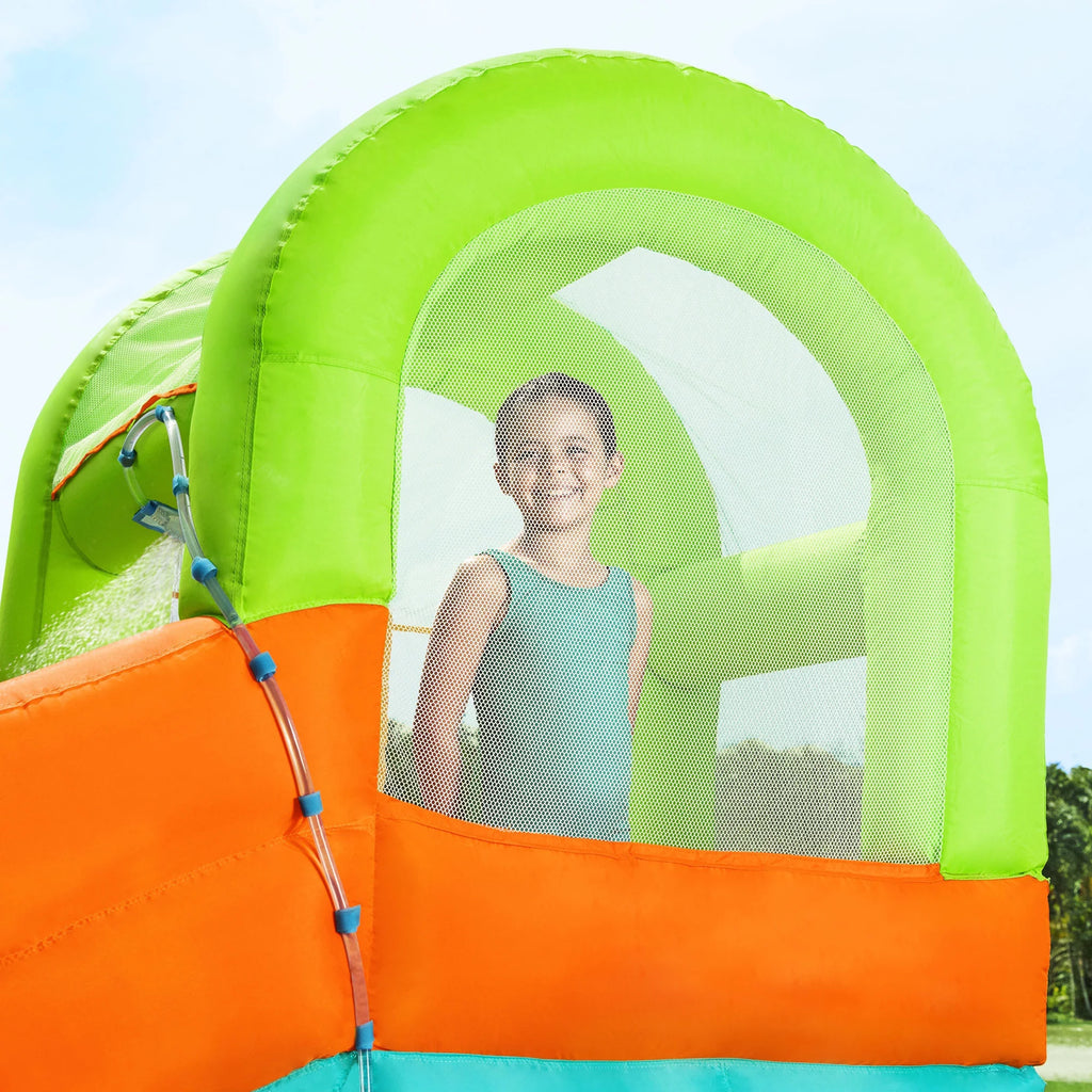 Kids Outdoor Inflatable Water Park with Water Cannon X190876
