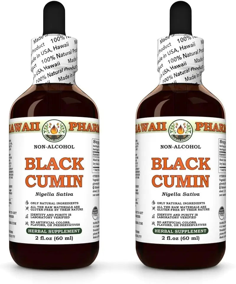 Black Cumin Seed Alcohol-Free Liquid Extract 2x2 oz J48741