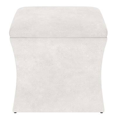 White Storage Ottoman G839977