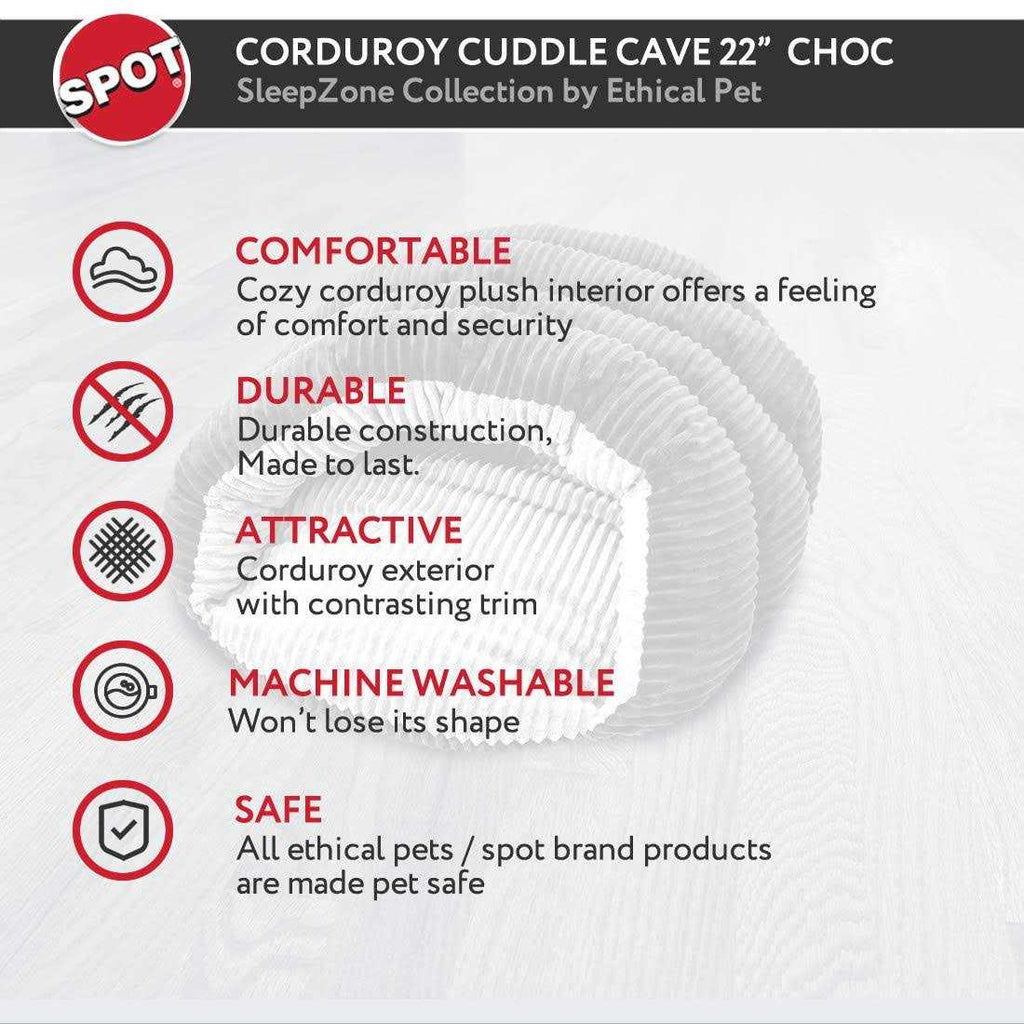 Corduroy Cuddle Cave W994