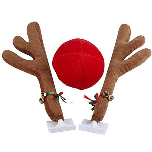 Christmas Car Reindeer Antler Decorations Y751