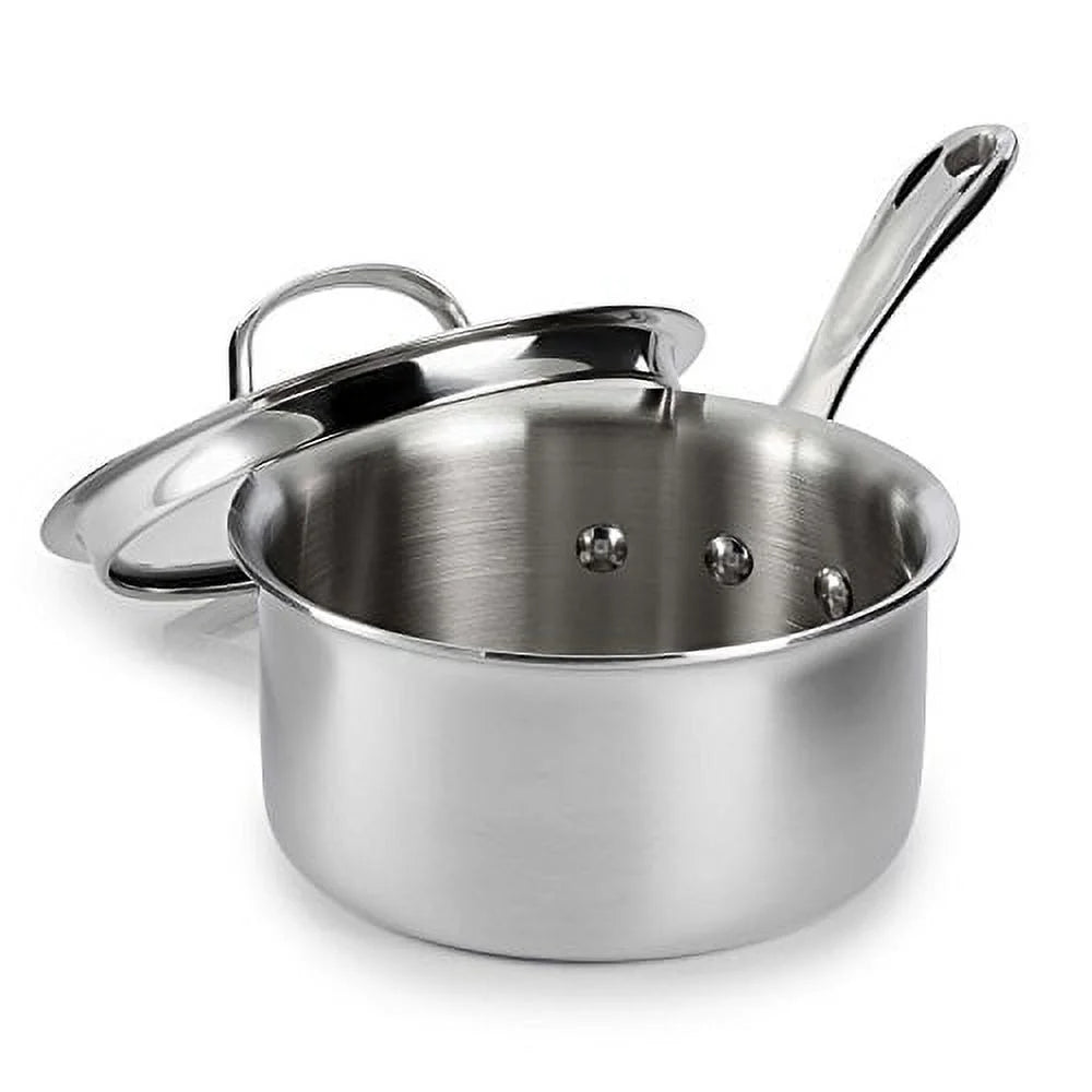 10 Piece Tri-Ply Stainless Steel Cookware Set U123