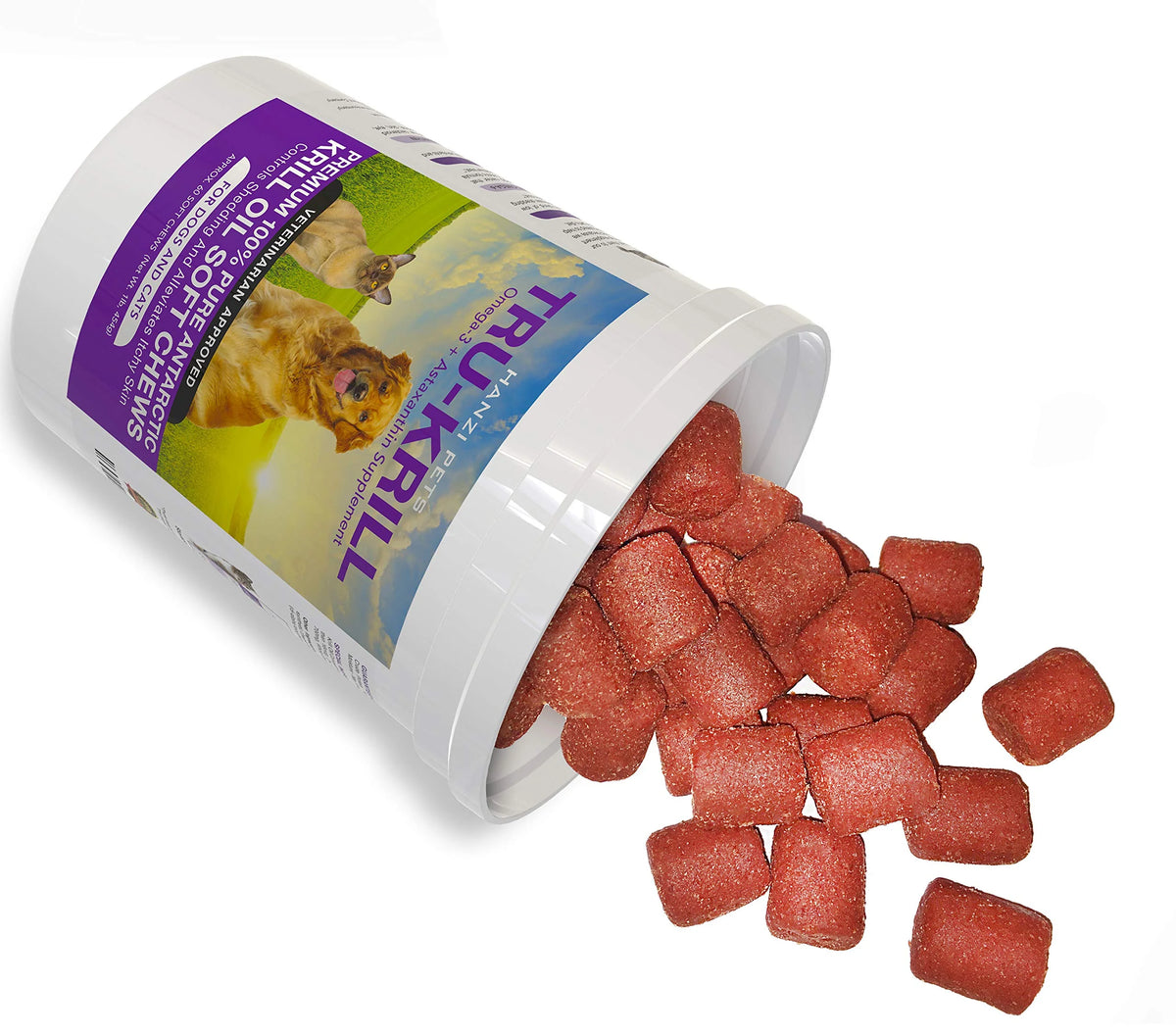 Krill Oil Soft Chews for Dogs 60 Soft Chews B978097