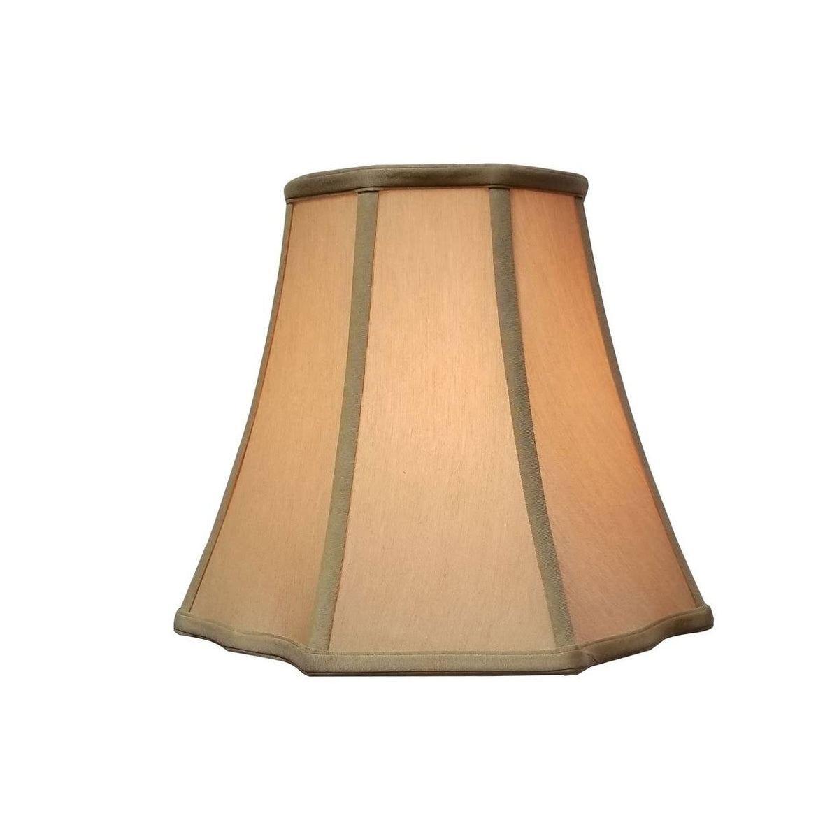 Antique Gold Lamp Shade, 9 x 16 x 12 J85412