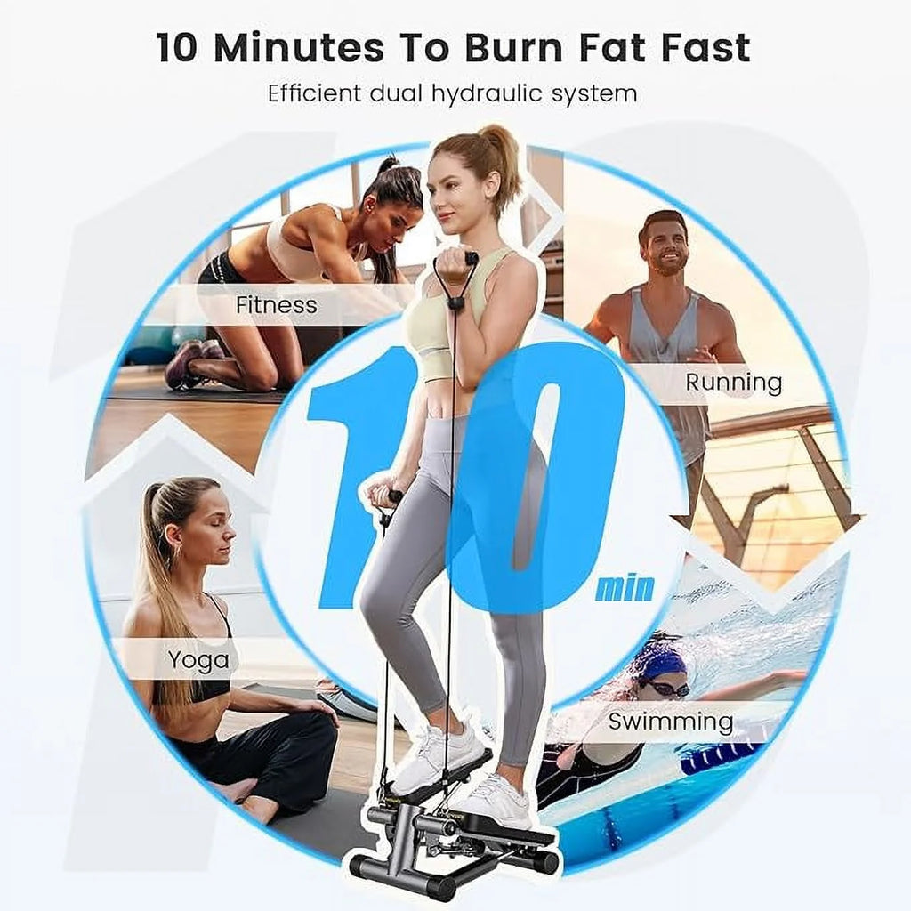 Mini Steppers with Resistance Band N4991