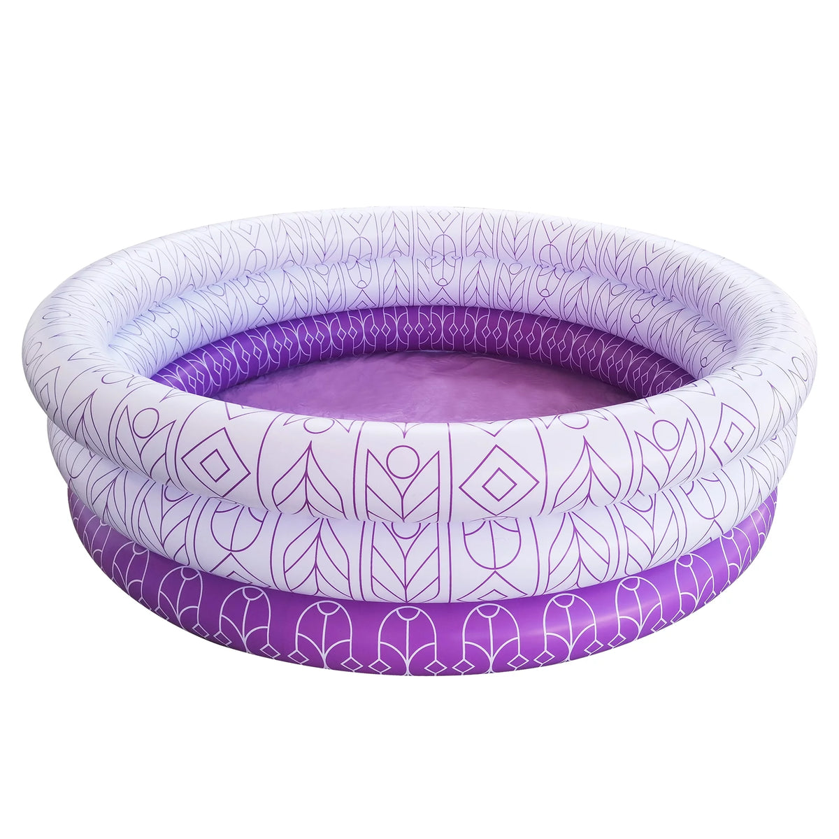Inflatable 5.5ft 3 Ring Adult Pool X1669