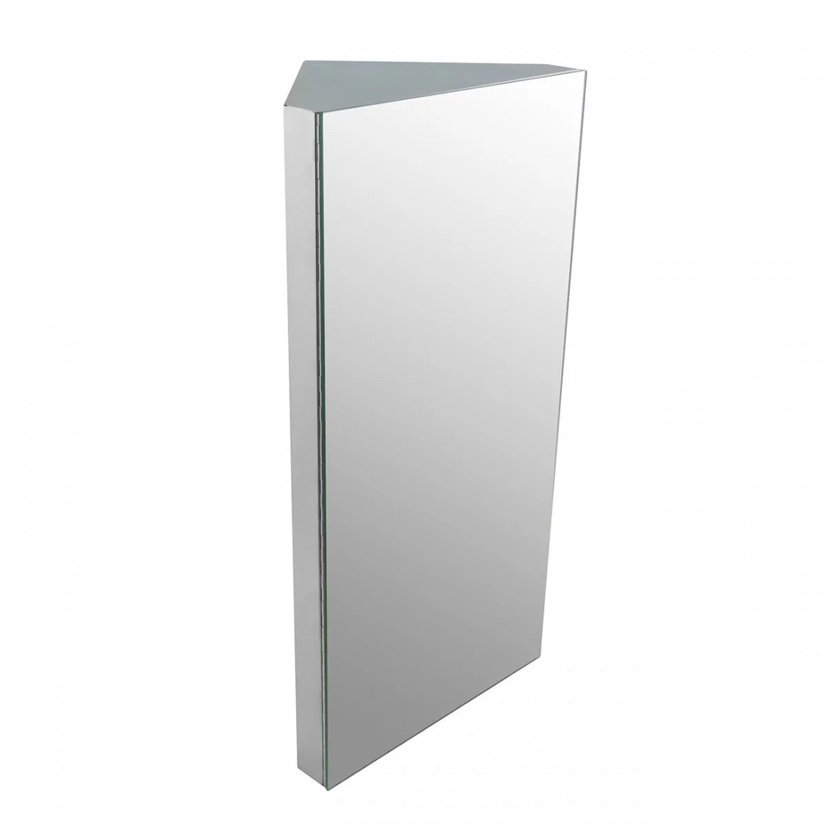 Stainless Steel Corner Medicine Cabinet with Mirror Y7805